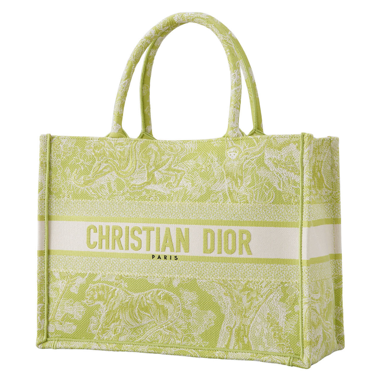 CHRISTIAN DIOR(USED)디올 뜨왈드 주이 북토트 미듐